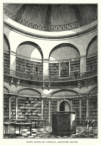 Dome Room, or Library, Register House by English School