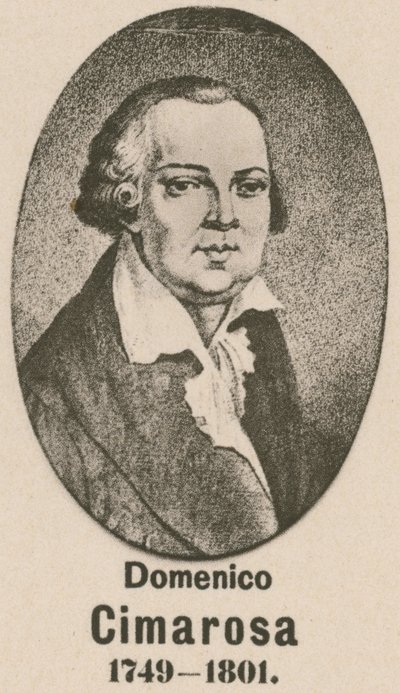 Domenico Cimarosa by English School
