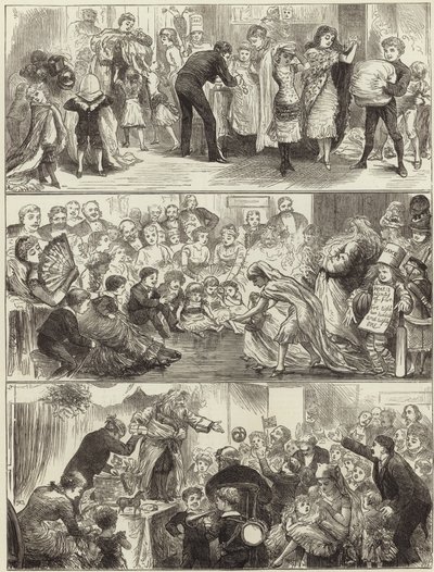 Domestic Theatricals by English School