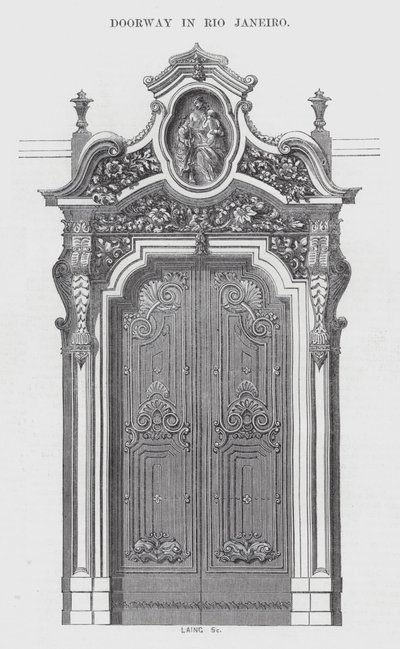Doorway in Rio Janeiro by English School