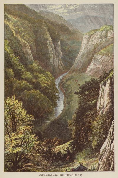 Dovedale, Derbyshire by English School