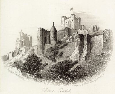 Dover Castle in Dover by English School