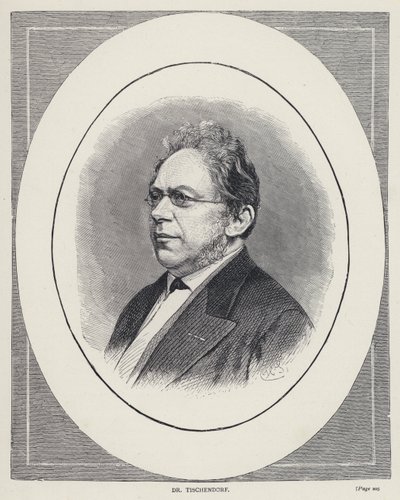 Dr Tischendorf by English School