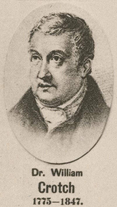 Dr William Crotch by English School