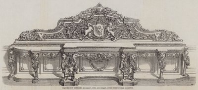 Drawing-Room Sideboard, by Morant, Boyd, and Morant, in the International Exhibition by English School