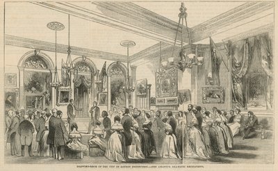 Drawing room of the City of London Institution by English School