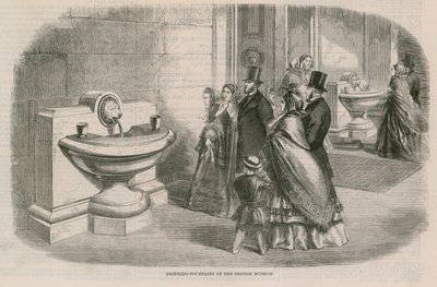 Drinking Fountain at the British Museum by English School