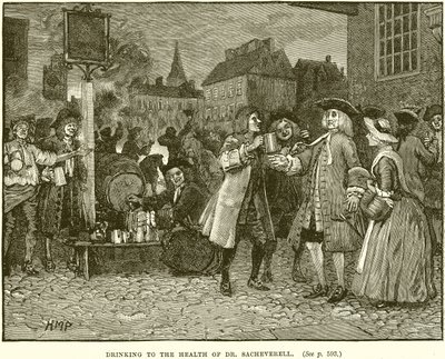 Drinking to the Health of Dr. Sacheverell by English School