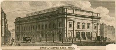 Drury Lane Theatre, London by English School