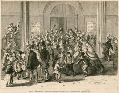 Drury Lane Theatre, London - engaging for the Pantomime by English School
