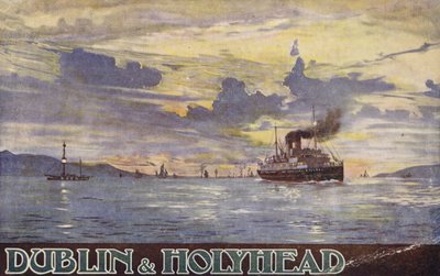 Dublin and Holyhead by English School