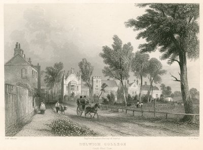 Dulwich College, London, South West View by English School