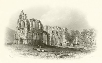 Dundrennan Abbey by English School