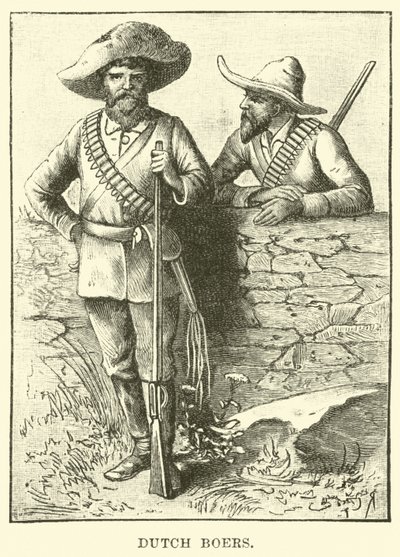 Dutch Boers by English School