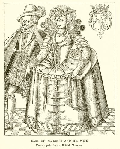 Earl of Somerset and His Wife by English School