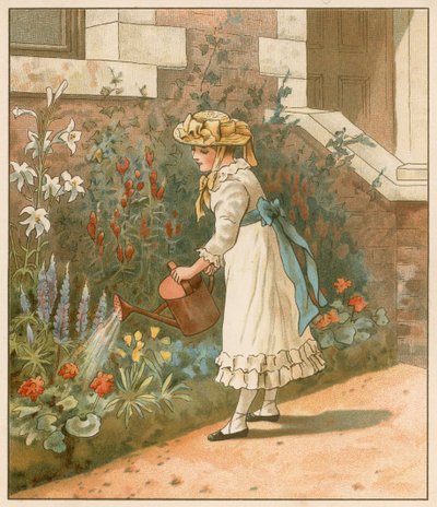 Early Days at Kensington by English School