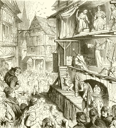 Early Drama: A Passion Play by English School