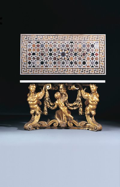 Early George II side table, designed by Richard Boyle and William Kent by English School