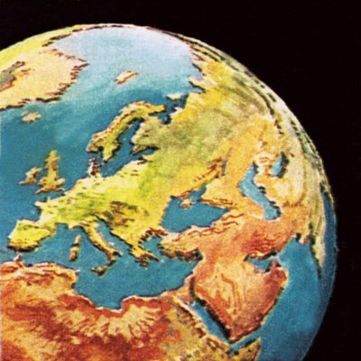 Earth as Imagined from Space in 1965 by English School
