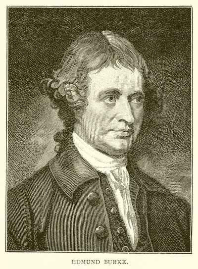 Edmund Burke by English School