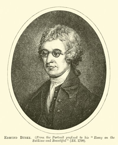 Edmund Burke by English School