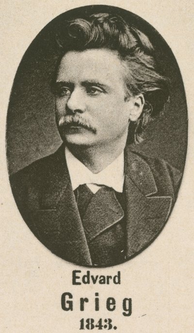 Edvard Grieg by English School