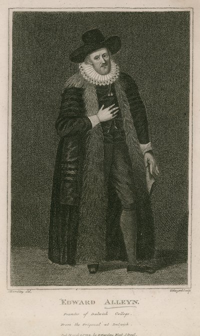 Edward Alleyn, Founder of Dulwich College by English School