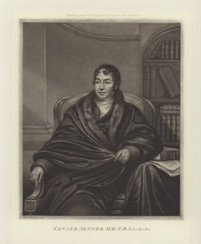 Edward Jenner by English School