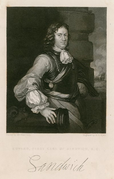 Edward Montagu, Earl of Sandwich by English School