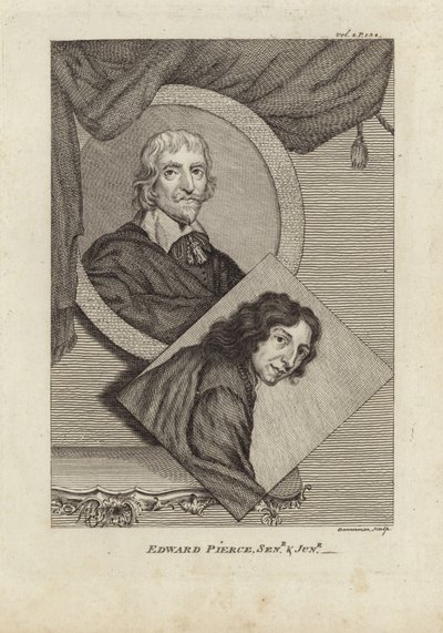 Edward Pearce Sr and Edward Pearce by English School