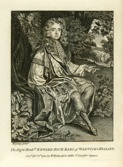 Edward Rich, Earl of Warwick and Holland by English School