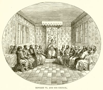 Edward VI and his Council by English School
