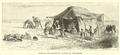 Eeliaut Encampment, Plains of Veramine by English School