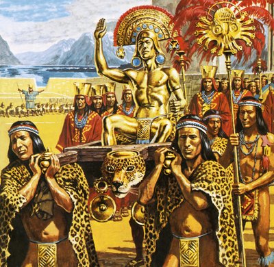 El Dorado, The Golden Man by English School