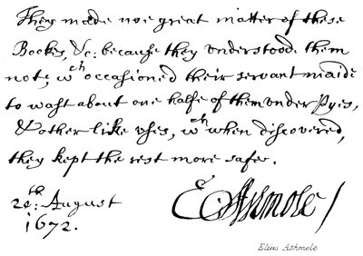 Elias Ashmole by English School