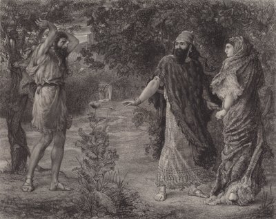 Elijah Denounces Ahab by English School