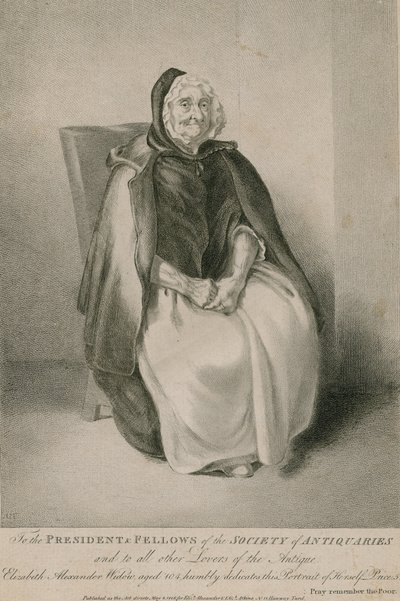 Elizabeth Alexander, widow, aged 104 by English School