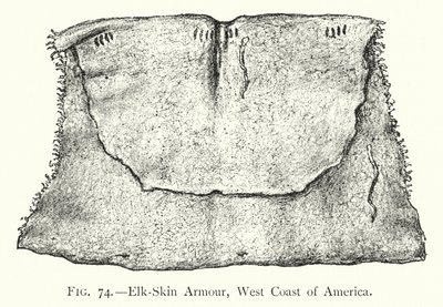 Elk-Skin Armour, West Coast of America by English School