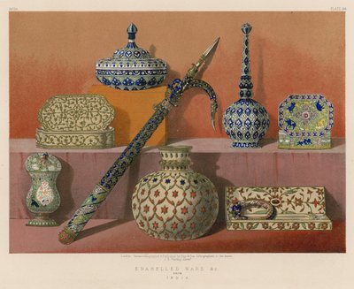 Enamelled Ware from India by English School