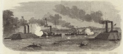 Engagement off Fort Pillow by English School