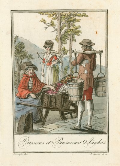 English Peasants by English School