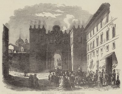 English Protestant Place of Worship at Rome by English School