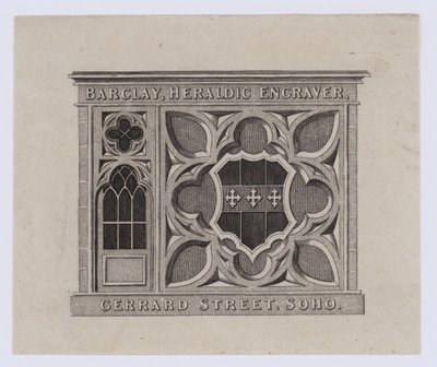 Engraver, Barclay by English School