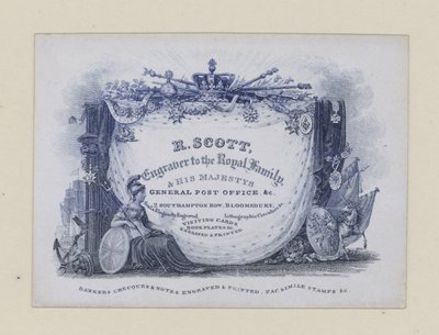 Engravers, R Scott by English School