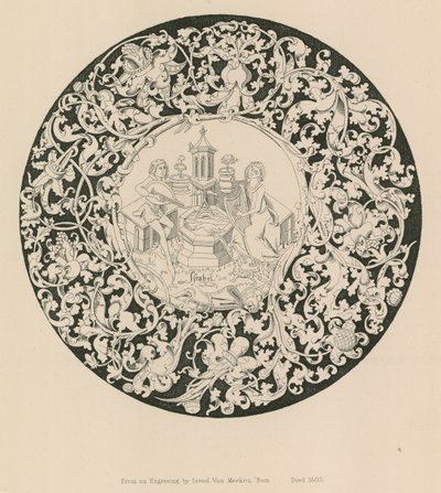 Engraving, Israel Van Meeken by English School