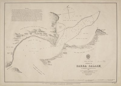 Entrance to Darra Salaam, by Commander R. Bradshaw, HMS Star by English School