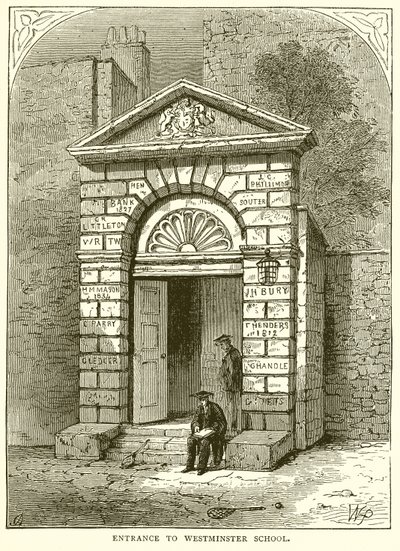 Entrance to Westminster School by English School
