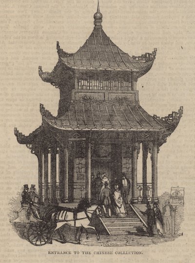 Entrance to the Chinese Collection by English School