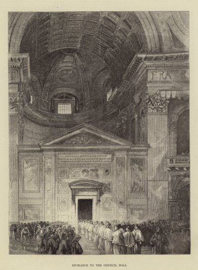 Entrance to the Council Hall by English School