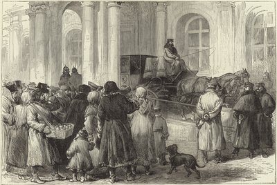 Entrance to the Winter Palace by English School